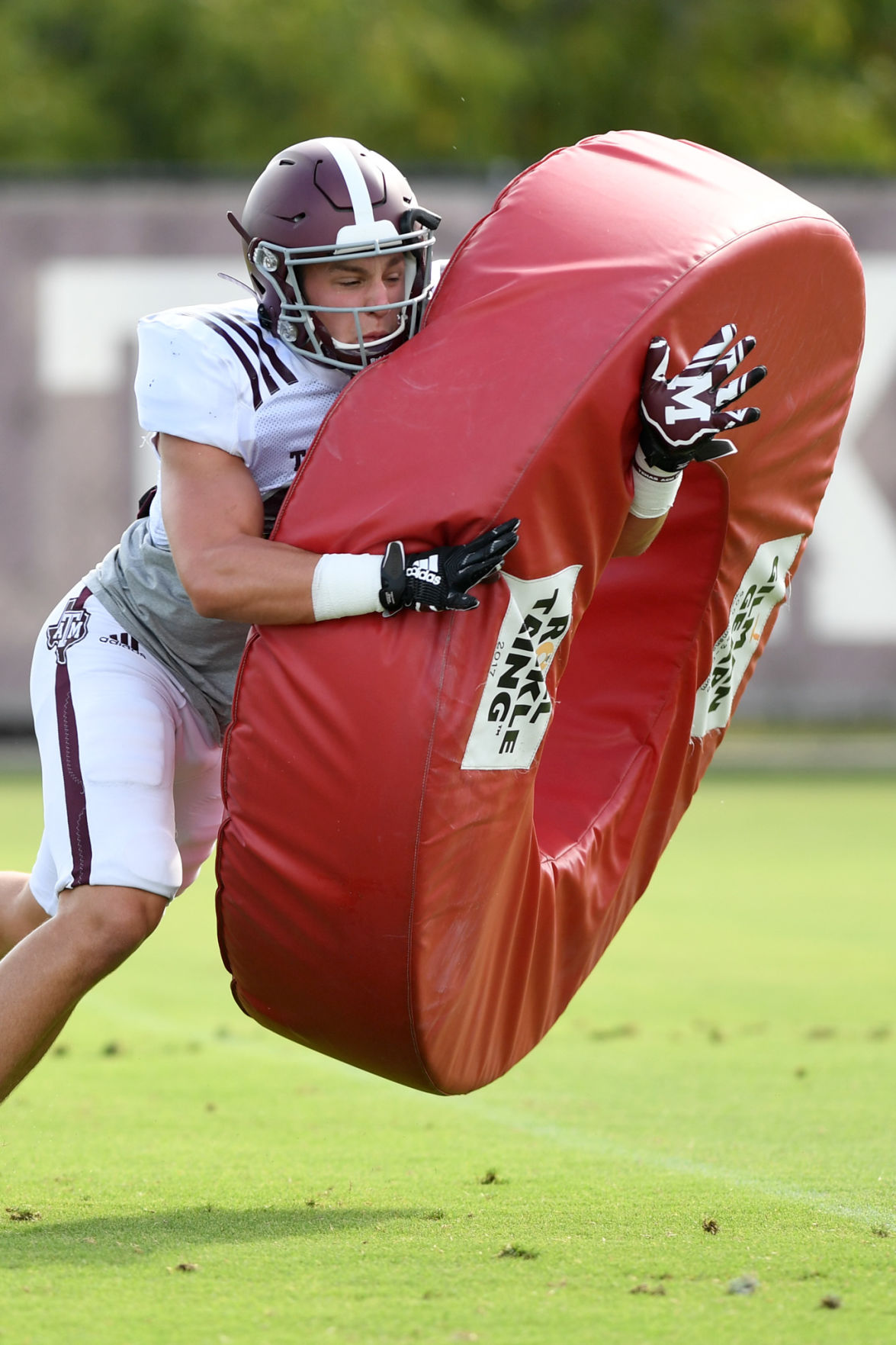 Aggie football practice